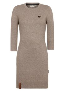 Naketano, Damen Strickkleid, Hellbraun