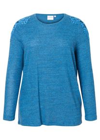 JUNAROSE, Damen Pullover, Himmelblau
