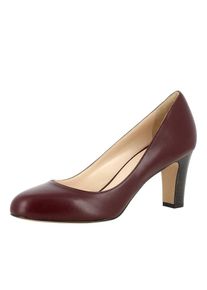 Evita, Damen Pumps 'Bianca', Bordeaux