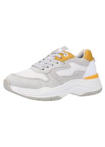 Tom Tailor, Damen Sneaker, Gelb / Grau / Wei&szlig;