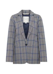 Tom Tailor Denim, Damen Blazer, Blau / Grau