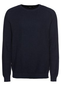 Jack & Jones JACK & JONES, Herren Pullover 'JPRPOST KNIT CREW NECK', Marine