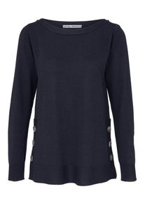 Heine, Damen Pullover, Marine