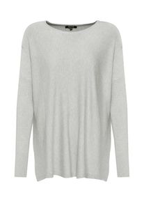 More & More MORE & MORE, Damen Pullover, Silbergrau