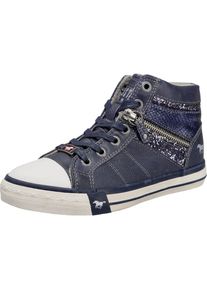 Mustang, M&auml;dchen Sneaker, Navy / Wei&szlig;