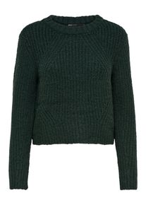 Only, Damen Pullover, Dunkelgr&uuml;n