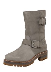 Bugatti, Damen Stiefelette 'Shanti', Grau / Anthrazit
