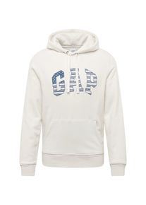 GAP, Herren Sweatshirt 'AMERICANA LOGO HOOD', Dunkelblau / Offwhite