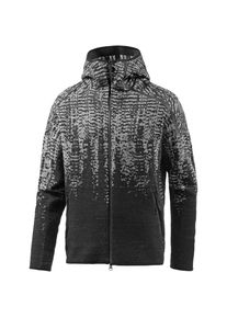 adidas Performance, Herren Sweatjacke 'ZNE PULSE KN HD', Grau / Schwarz