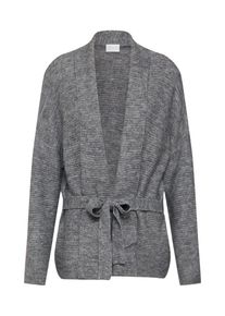 Vila, Damen Strickjacke 'KEY', Grau