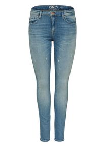 Only, Damen Skinny Fit Jeans Car Reg, Blue Denim