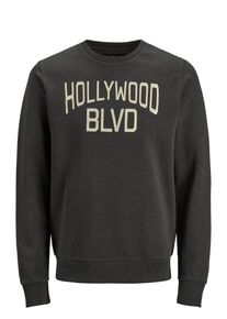 Jack & Jones JACK & JONES, Herren Sweatshirt, Beigemeliert / Anthrazit
