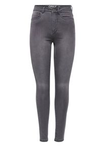 Only, Damen Skinny Fit Jeans, Grey Denim