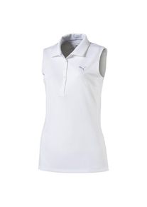 Puma, Damen Poloshirt, Wei&szlig;