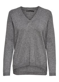 Only, Damen Strickpullover, Grau