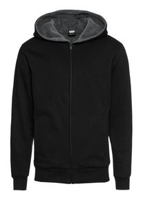 Urban Classics, Herren Sweatjacke, Grau / Schwarz