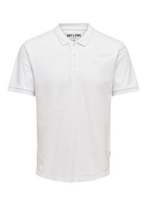 Only & Sons Only & Sons, Herren Shirt, Wei&szlig;