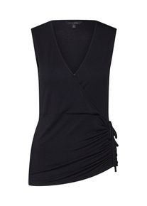 Banana Republic, Damen Top 'SL SOFT STRETCH WRAP TOP', Schwarz
