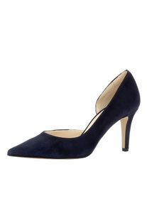 Evita, Damen Pumps halboffen 'JESSICA', Dunkelblau