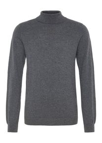 name it, Rollkragenpullover, Dunkelgrau
