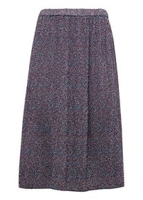 Mavi, Damen Rock, Blau / Rot / Offwhite