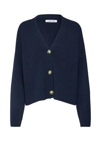 EDITED, Damen Strickjacke 'Logan', Blau / Navy / Nachtblau