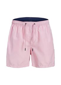Jack & Jones JACK & JONES, Herren Badeshorts 'Quick Dry', Hellpink