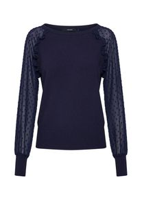 Véro Moda VERO MODA, Damen Bluse 'VMLORENA SVEA', Nachtblau