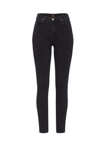 Lee, Damen High-waist-Jeans, Black Denim