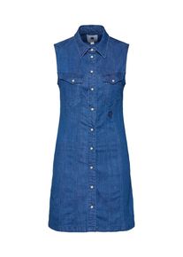 G-Star Raw, Damen Kleider 'Tacoma slim dress s\less', Blue Denim
