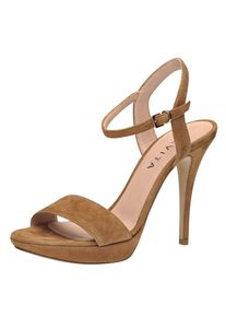 Evita, Damen Sandalette, Cognac