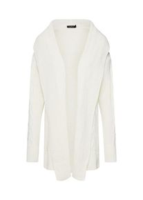 boohoo, Damen Strickjacke, Naturwei&szlig;