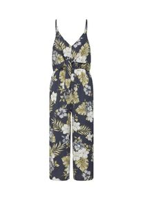 New Look, Damen Jumpsuit, Blau / Gr&uuml;n