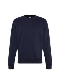 GAP, Herren Sweatshirt 'SUEDED FLEECE CREW', Navy