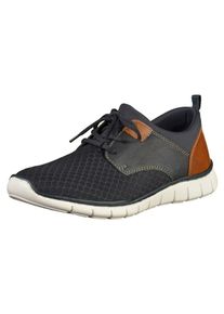 Rieker, Herren Sneaker, Dunkelblau / Braun