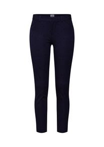 GAP, Damen Hose 'V-SKINNY ANKLE FLOCKED DOT', Kobaltblau