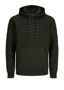 Jack & Jones JACK & JONES, Herren Sweatshirt, Basaltgrau / Schwarz / Wei&szlig;