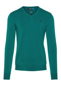 J. Lindeberg J.Lindeberg, Herren Pullover 'Newman Tour', Smaragd