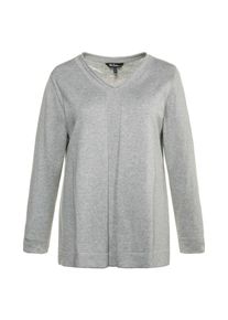 Ulla Popken, Damen Pullover, Grau