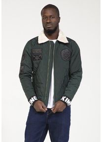 PLUS EIGHTEEN, Herren Jacke, Dunkelgr&uuml;n