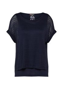 Street One, Damen T-Shirt '2 in 1', Navy
