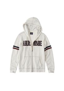 Abercrombie & Fitch Abercrombie & Fitch, Herren Sweatjacke, Hellgrau