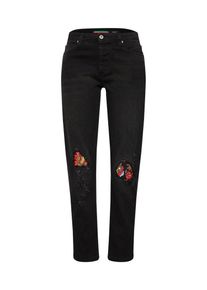 PLEASE, Damen Jeans, Mischfarben / Schwarz