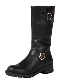 ABOUT YOU, Damen Stiefel 'Berfin', Schwarz
