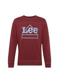 Lee, Herren Sweatshirt 'GRAPHIC SWS', Hellblau / Merlot
