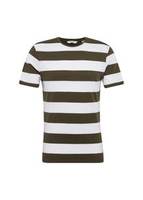 Only & Sons Only & Sons, Herren T-Shirt, Oliv / Wei&szlig;