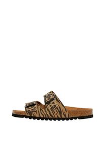 V&eacute;ro Moda VERO MODA, Damen Sandale, Beige / Dunkelbraun