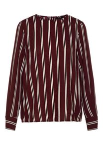 V&eacute;ro Moda VERO MODA, Damen Oberteil, Weinrot / Wei&szlig;