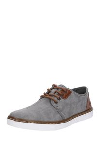 Rieker, Damen Halbschuhe, Braun / Grau