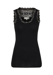 Cream, Damen Top 'Vanessa', Schwarz